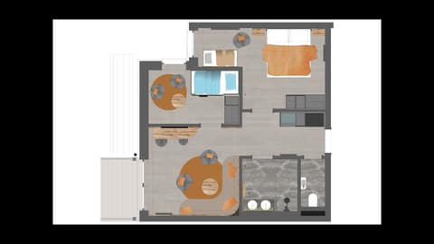 Grundriss Family-Suite "Exklusiv" im Familienhotel Schreinerhof